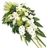 Lime and Cream Funeral Sheaf 