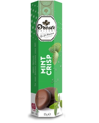 Droste Chocolate Pastilles - Dark Mint Crisp