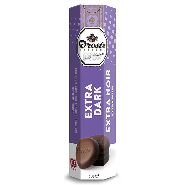 Droste Chocolate Pastilles - Extra Dark Chocolate