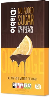 Diablo NAS Dark Chocolate Orange Bar