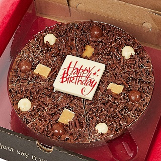 Happy Birthday Chocolate 10" Pizza