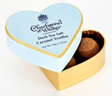 Charbonnel et Walker Mini Blue Heart Dark Sea Salt Caramel Truffles