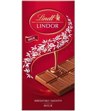 Lindt Lindor Milk Chocolate Bar