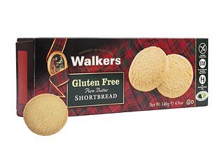 Walkers Gluten Free Pure Butter Shortbread