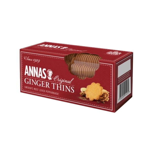 Annas Original Ginger Thins 
