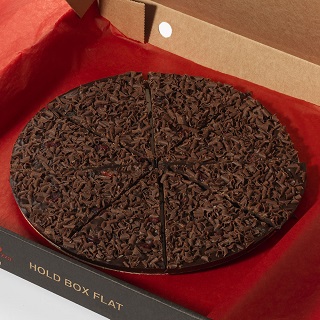 Double Dark and Delicious Chocolate 7" Pizza