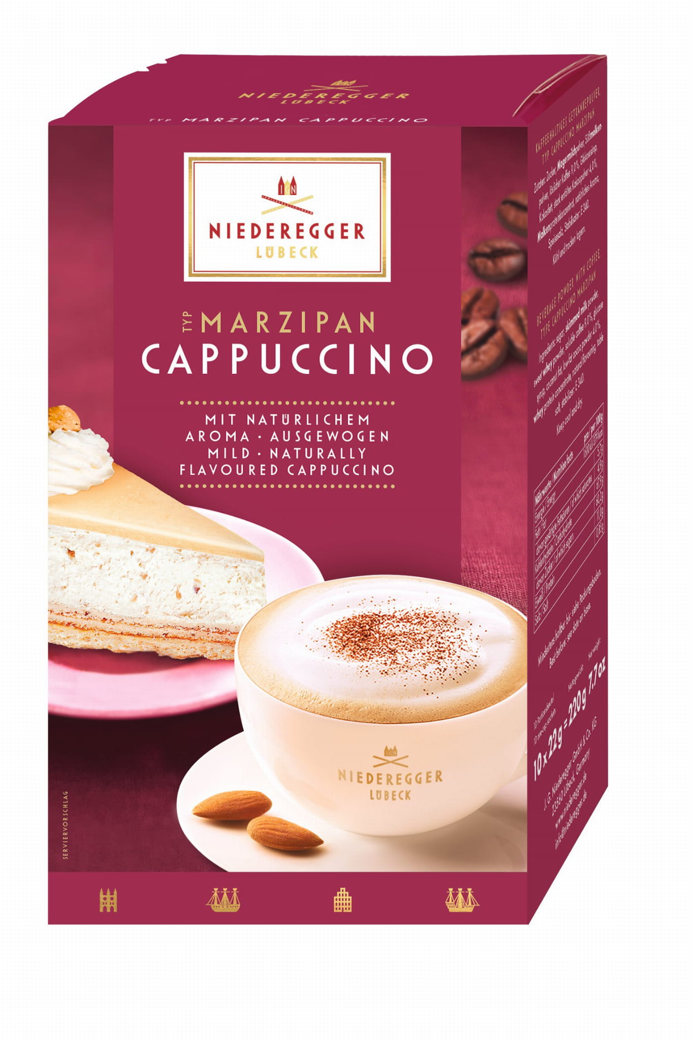 Niederegger Marzipan Cappuccino Sachets