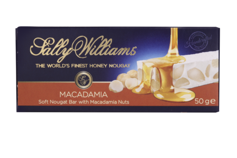 Sally Williams Macadamia Nougat Bar