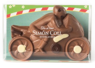 Simon Coll Milk Chocolate GP Motorbike *BROKEN*