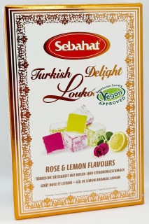 Sebahat Rose and Lemon Turkish Delight