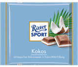 Ritter Sport with Coconut and Milk Filling
